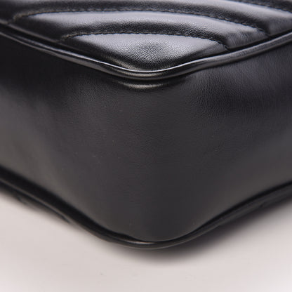 Saint Laurent Calfskin Matelasse Monogram Lou Camera Bag Black 10 of 10