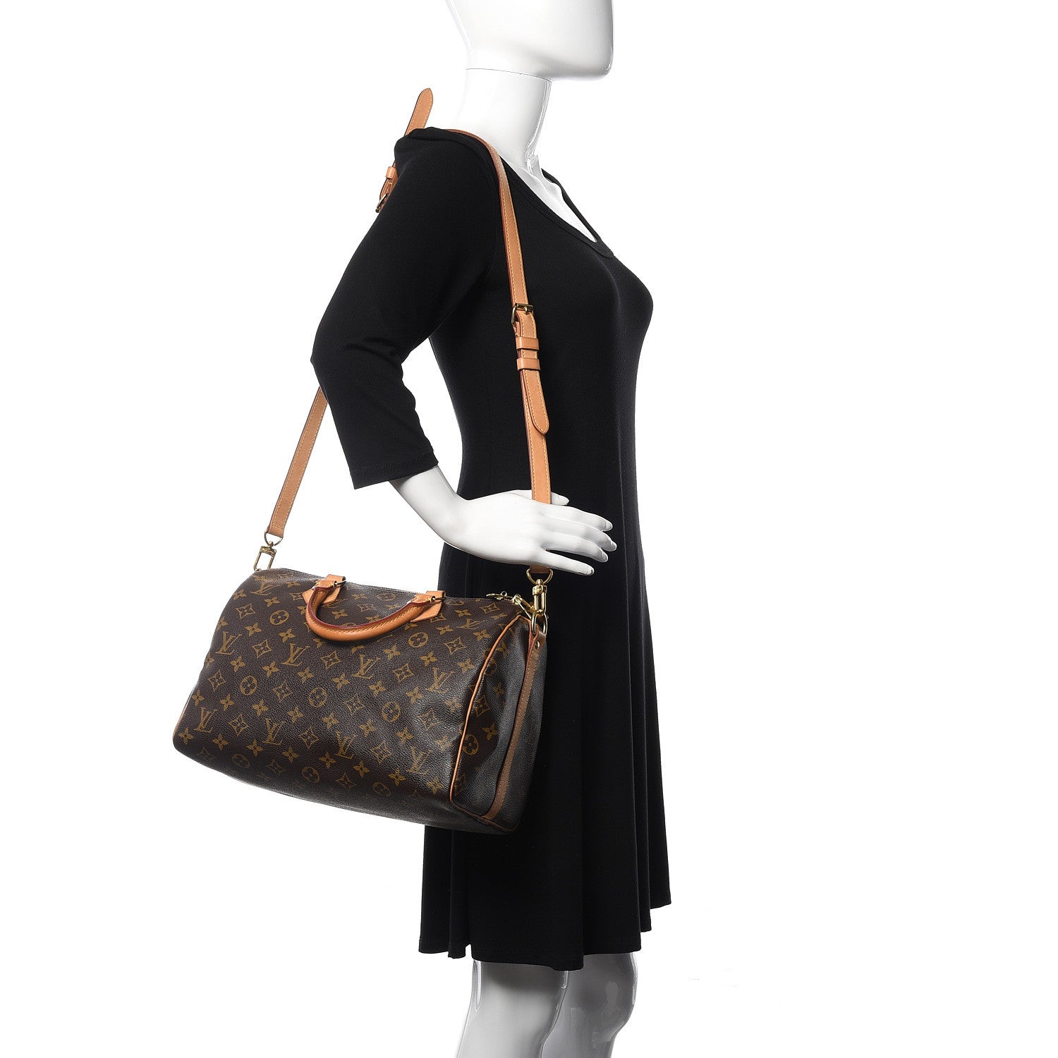 Louis Vuitton Monogram Speedy Bandouliere 30 2 of 14