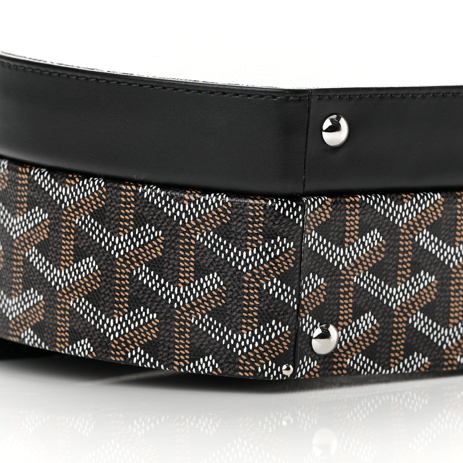 Goyard Goyardine Alto Hatbox Black 9 of 12