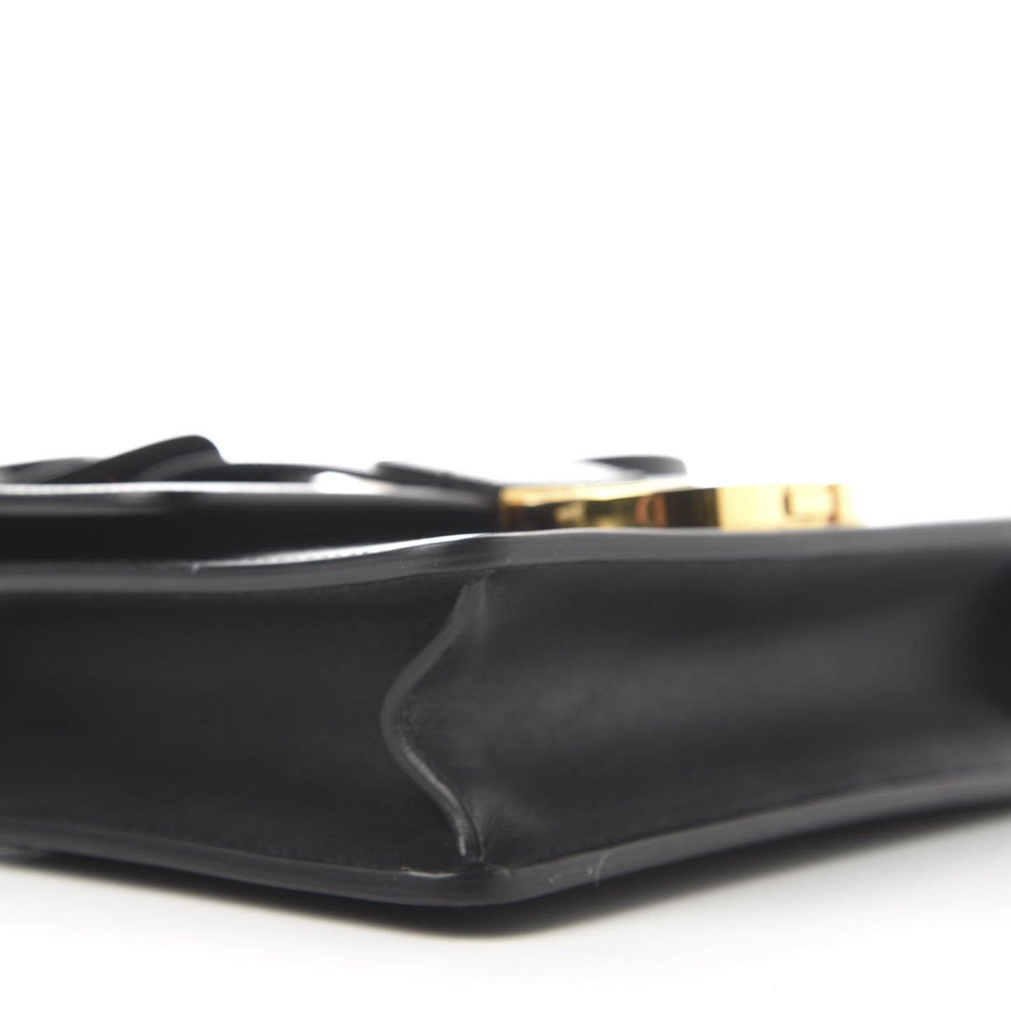 Smooth Calfskin 30 Montaigne Flap Bag Black