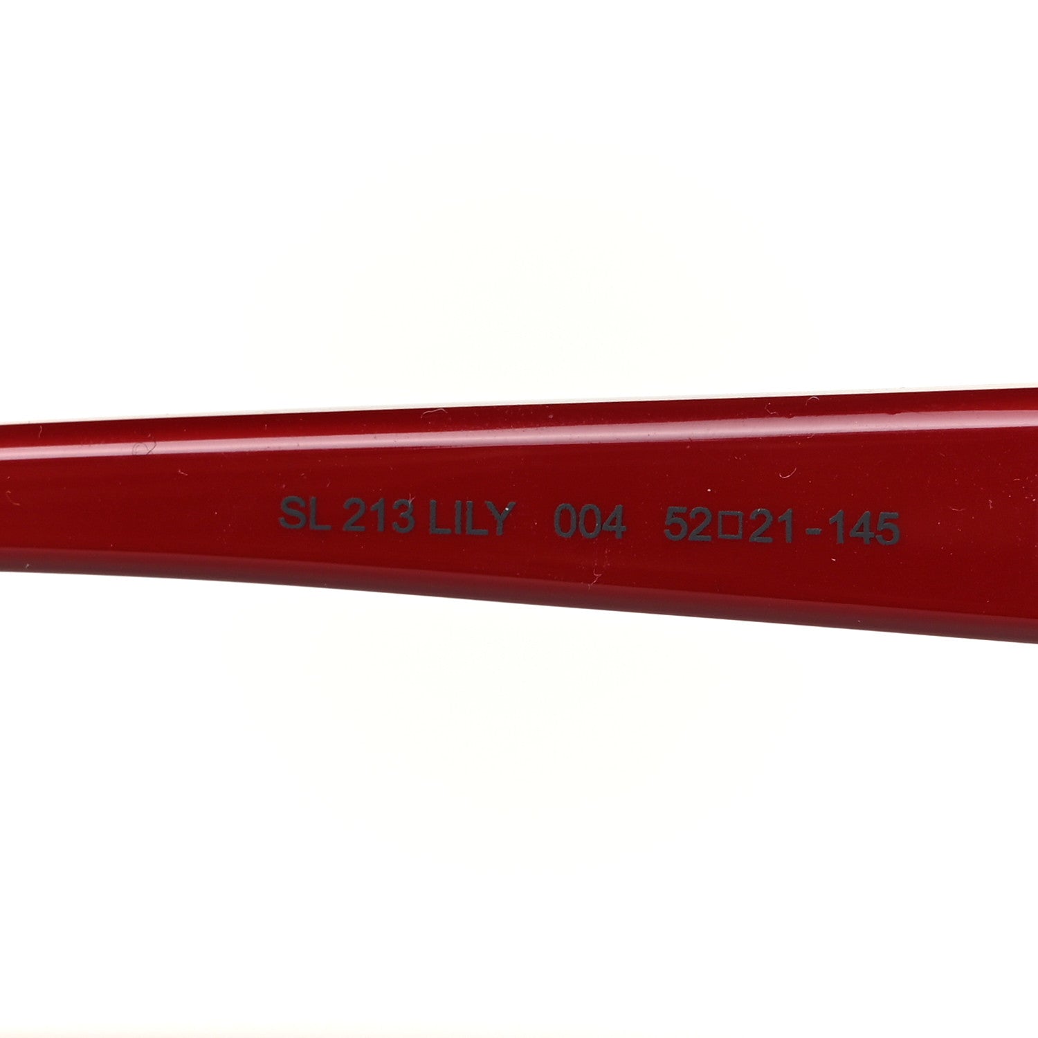 Saint Laurent Lily SL213 Sunglasses Red 7 of 8