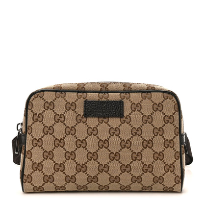 Gucci Monogram Belt Bag Dark Brown 1 of 10