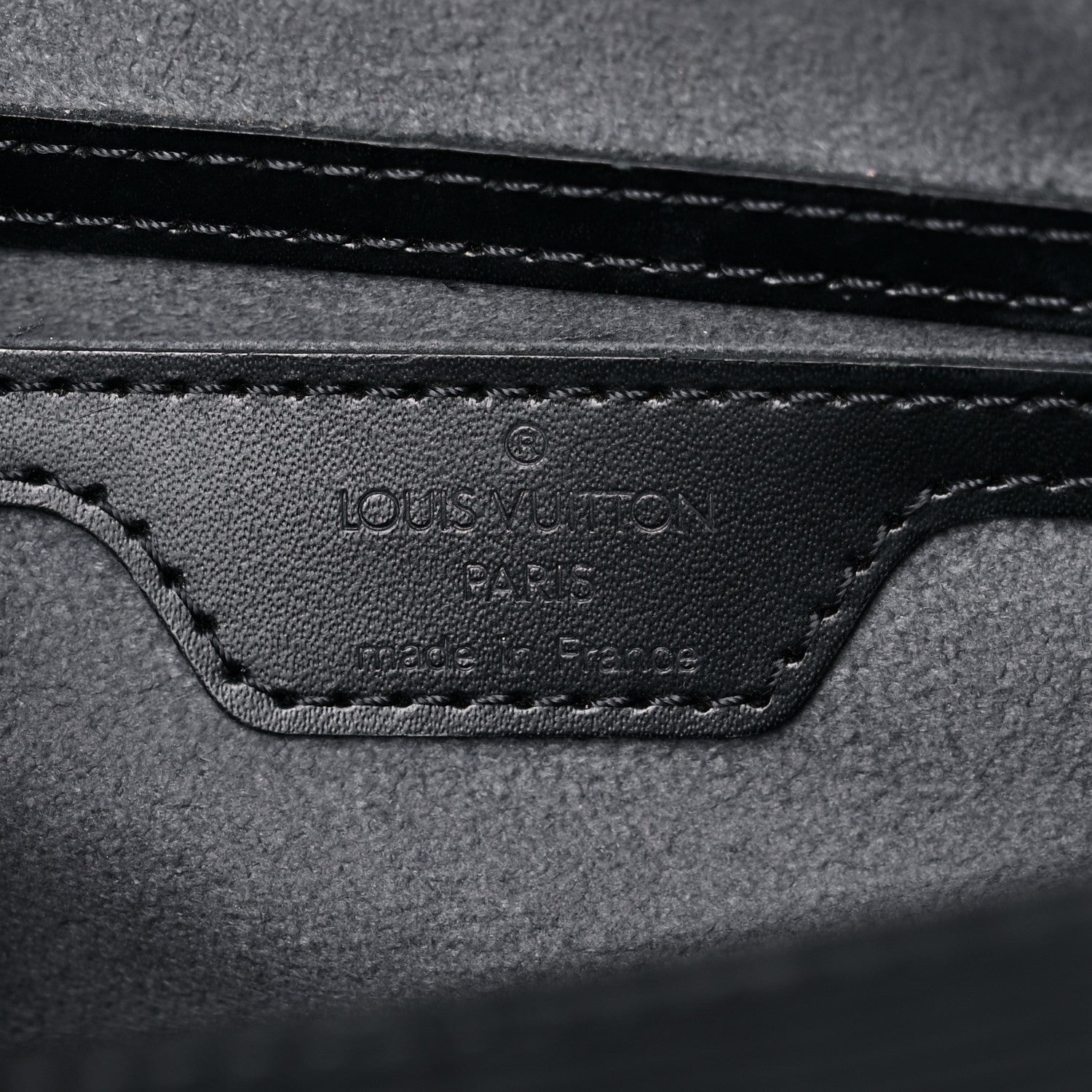Louis Vuitton Epi Soufflot Black 6 of 13