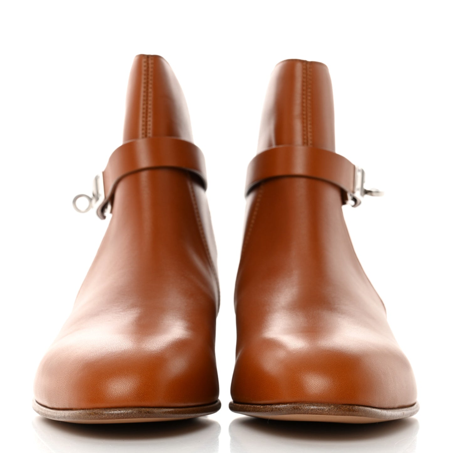 Calfskin Neo Low Boots 37.5 Natural