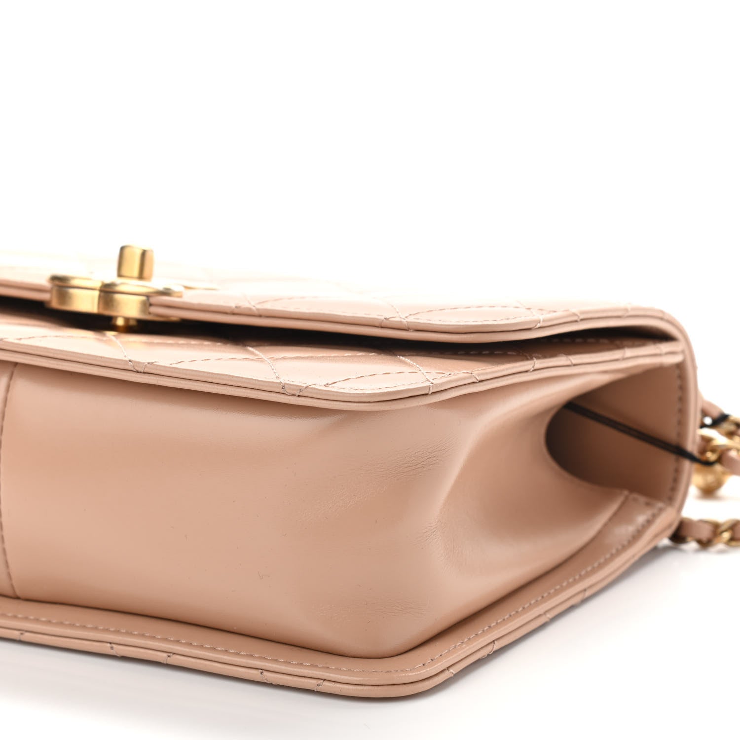 Chanel Calfskin Quilted Perfect Fit Flap Beige 9 of 9