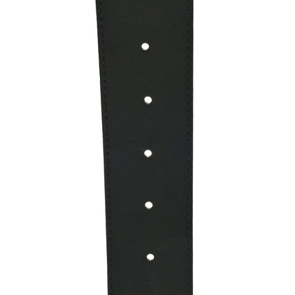 Gucci Caiman Millenium Double G 40mm Belt 85 34 Black 3 of 4