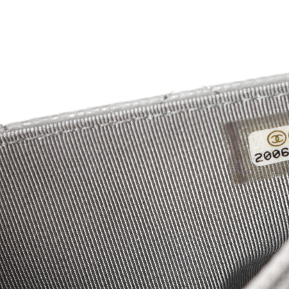 Chanel Caviar Quilted Wallet on Chain WOC Grey 9 of 9