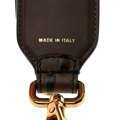 Fendi Vitello Century Bi-Color FF 1974 Embossed Strap You Maya Black 3 of 5