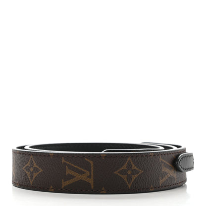 Louis Vuitton Monogram Bandouliere Shoulder Strap XL Black 2 of 5