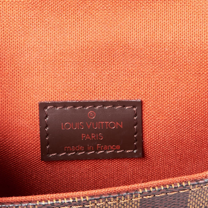 Damier Ebene Portobello Travel Shoulder Bag