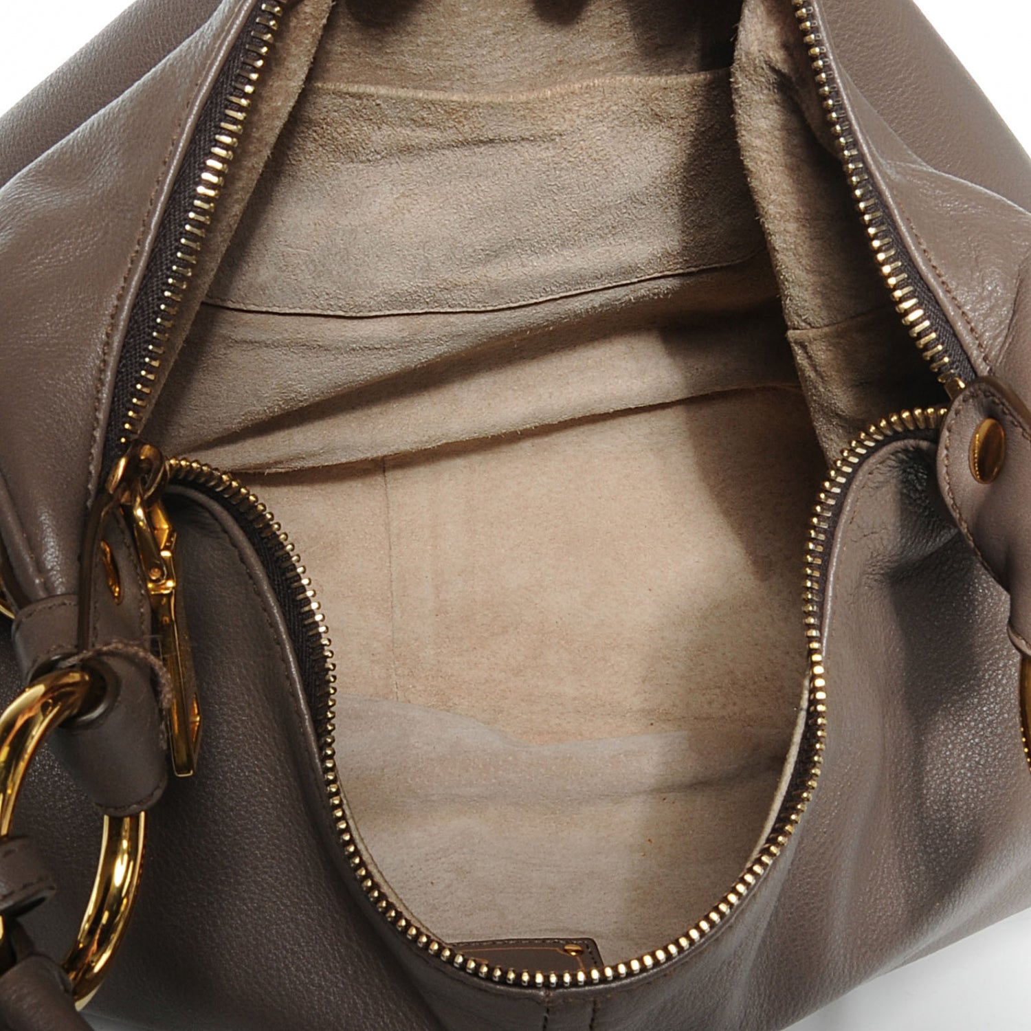 Prada Soft Calf Hobo Bambu 5 of 8