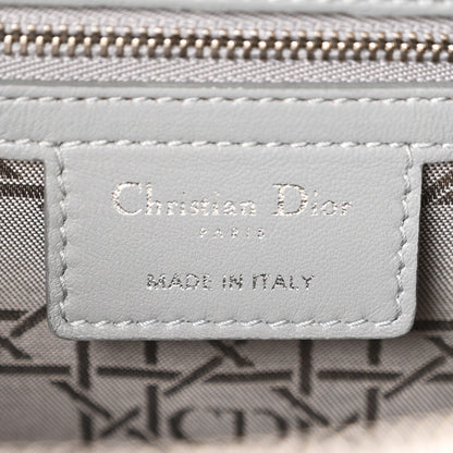 Christian Dior Lambskin Cannage Large Lady Dior Light Grey 6 of 10