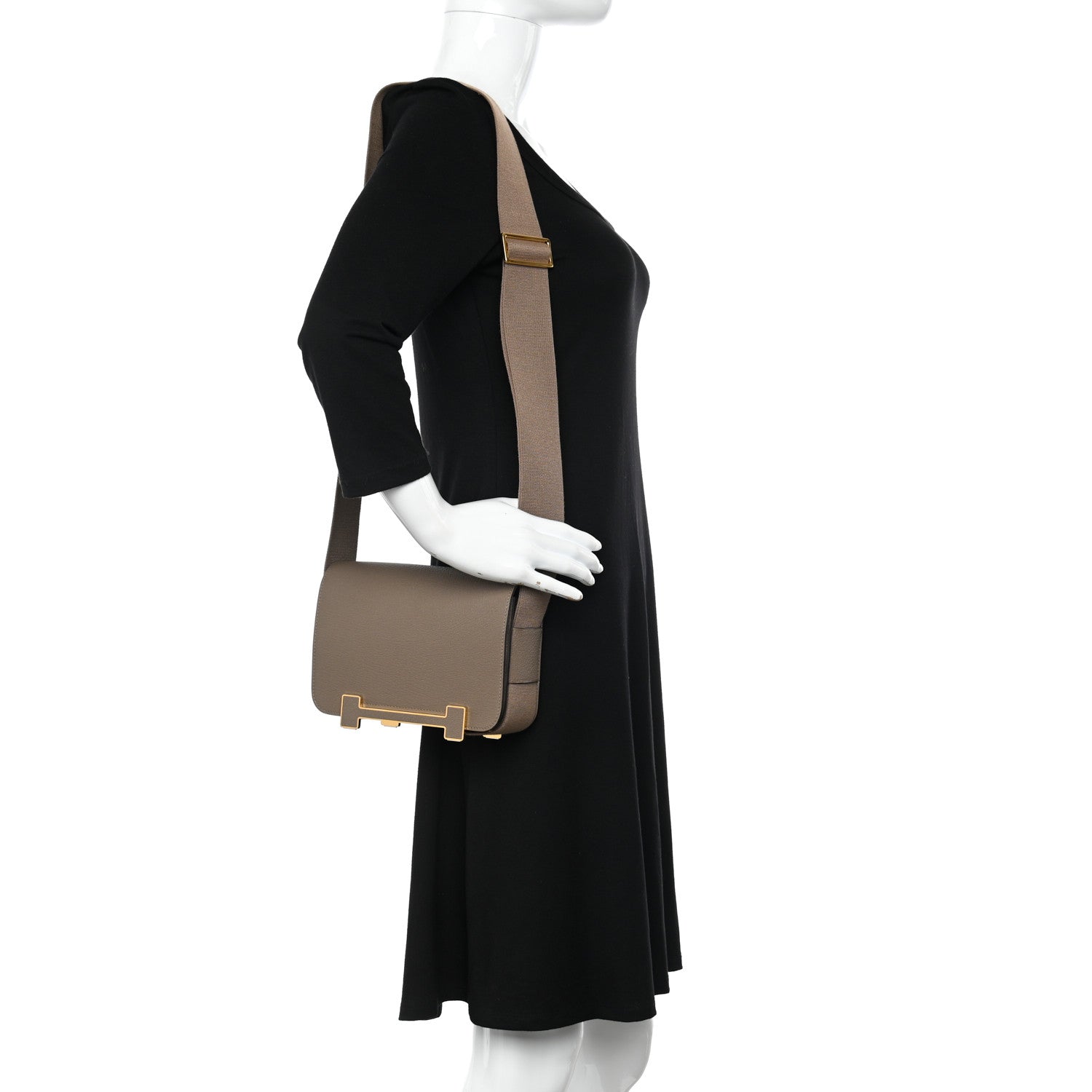 Hermes Chevre Mysore Geta Beige De Weimar 2 of 11