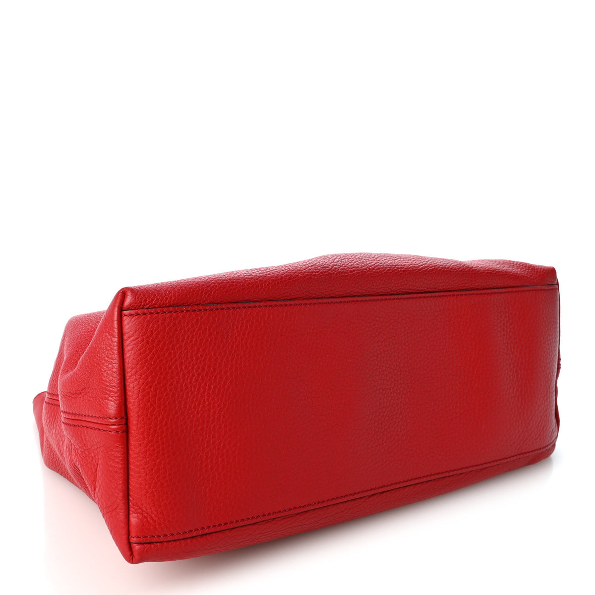Gucci Cellarius Calfskin Medium Soho Chain Shoulder Bag Vibrant Red 4 of 10
