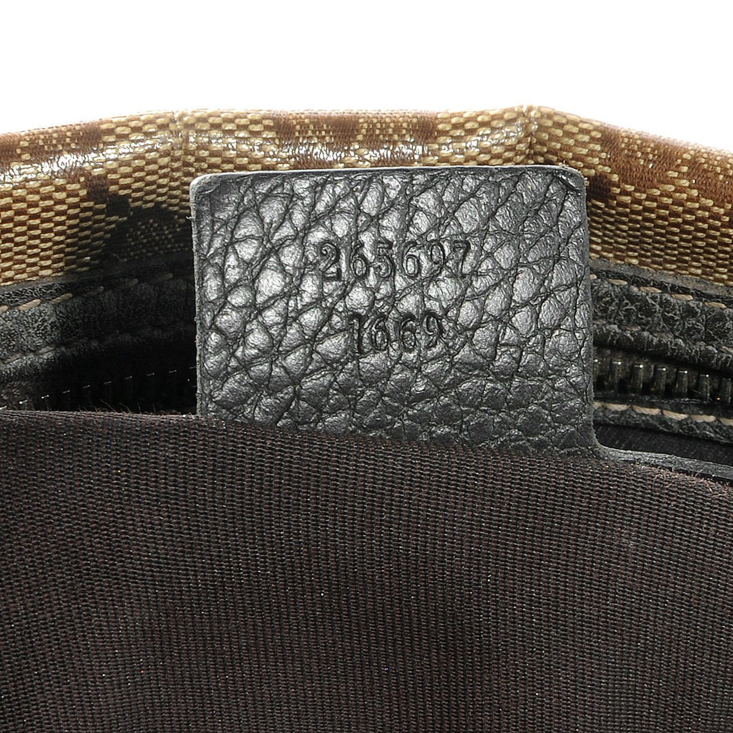 Crystal Monogram Dollar Calfskin Medium Joy Boston Beige Ebony Testa di Moro