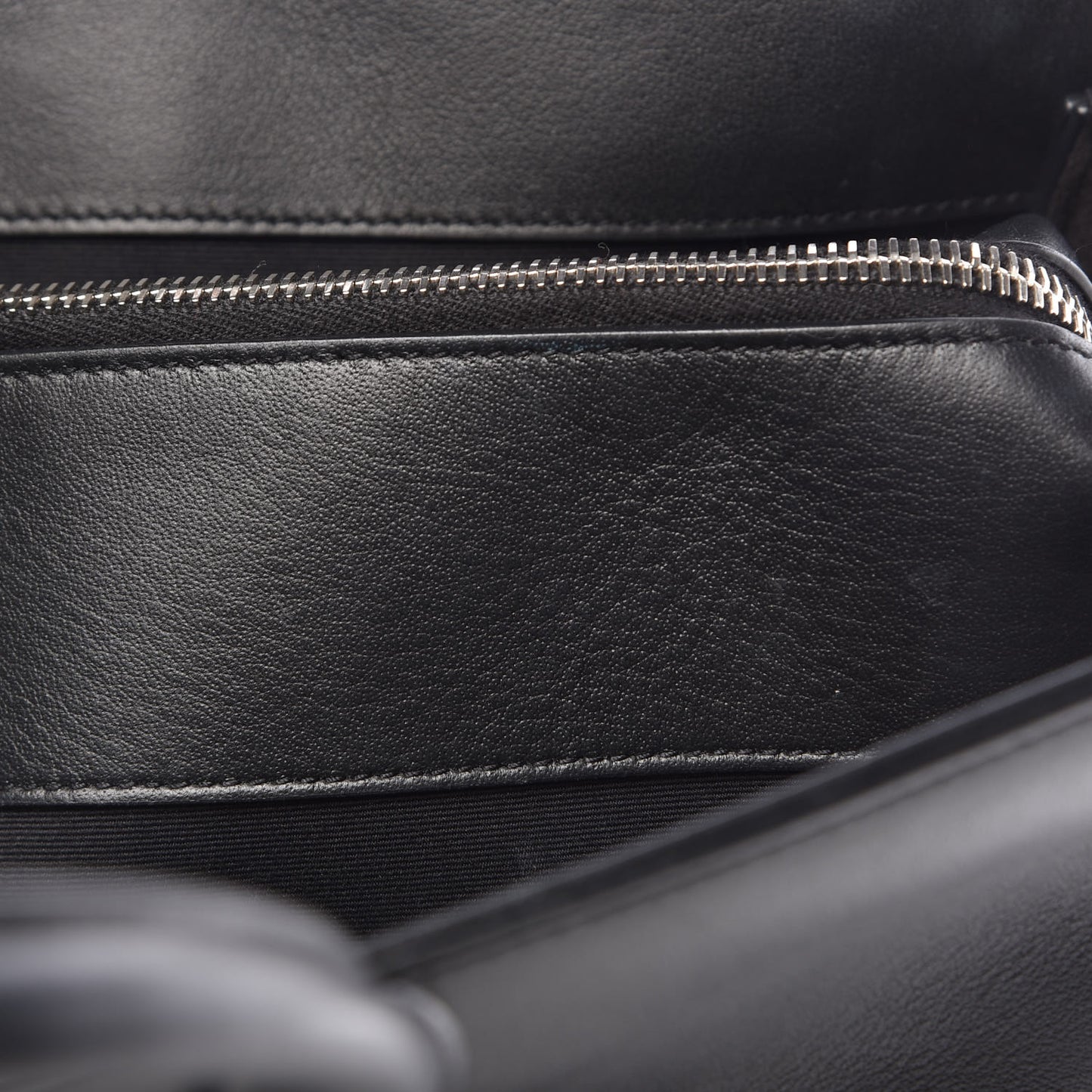 Calfskin Large Jane Tote Bag Black