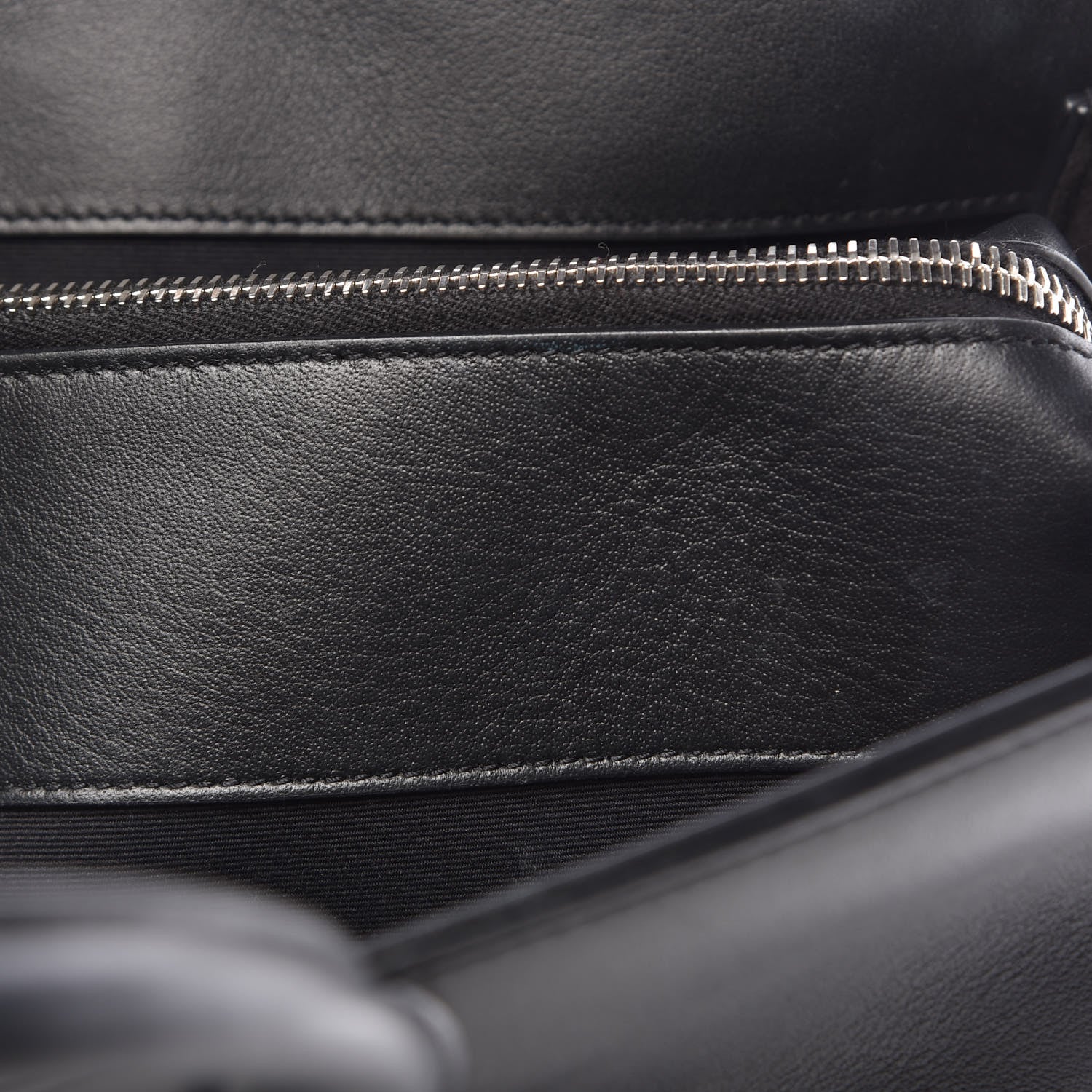 Saint Laurent Calfskin Large Jane Tote Bag Black 15 of 16