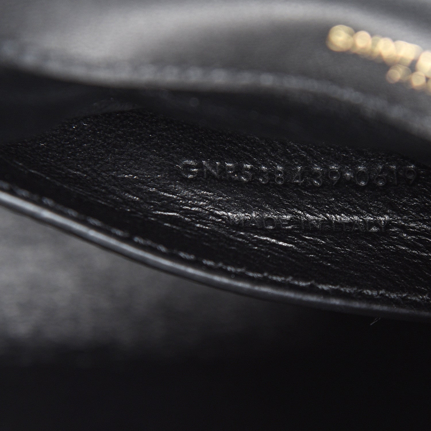 Saint Laurent Velvet Matelasse Small Vicky Chain Bag Black 6 of 11