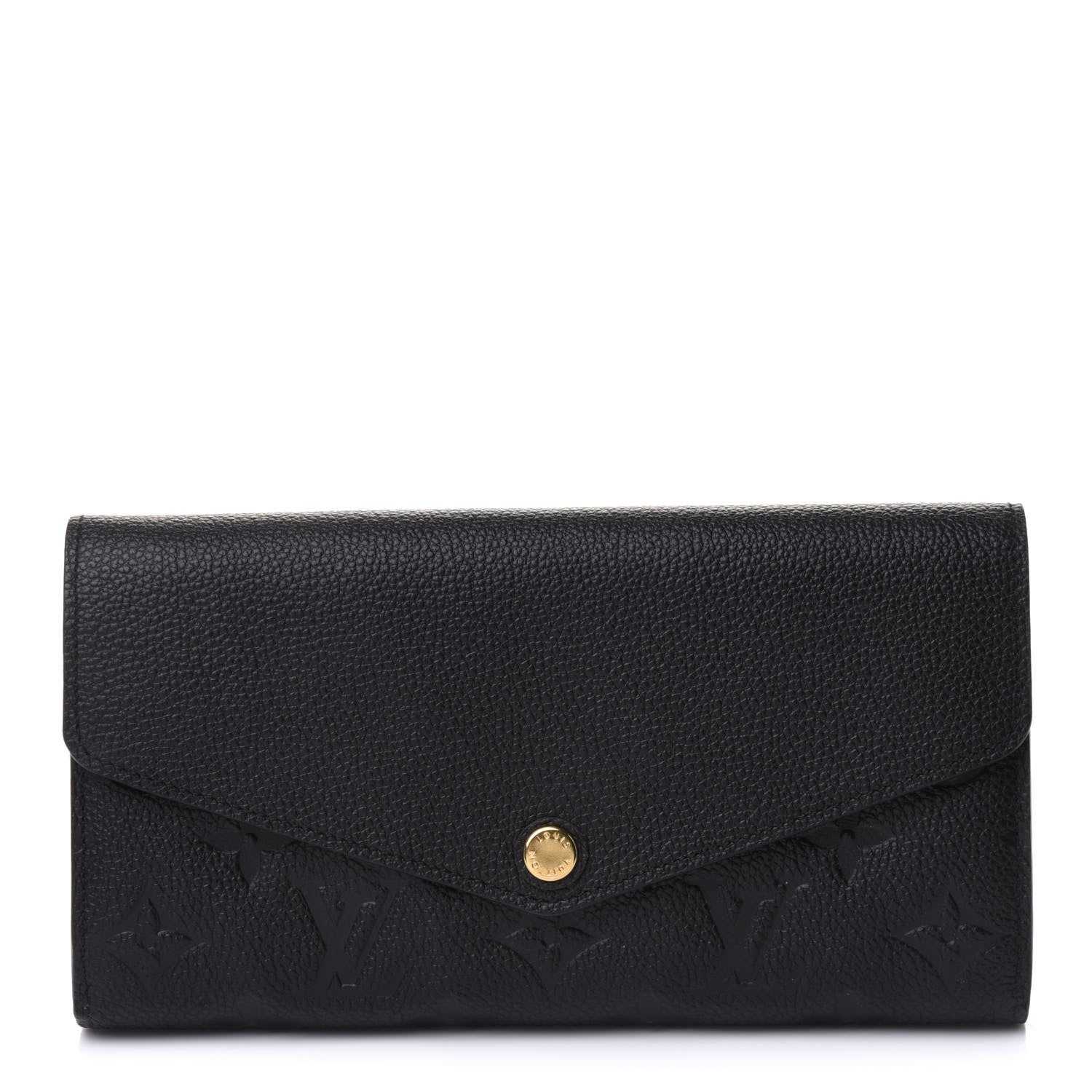 Louis Vuitton Empreinte Sarah Wallet NM Black 1 of 11