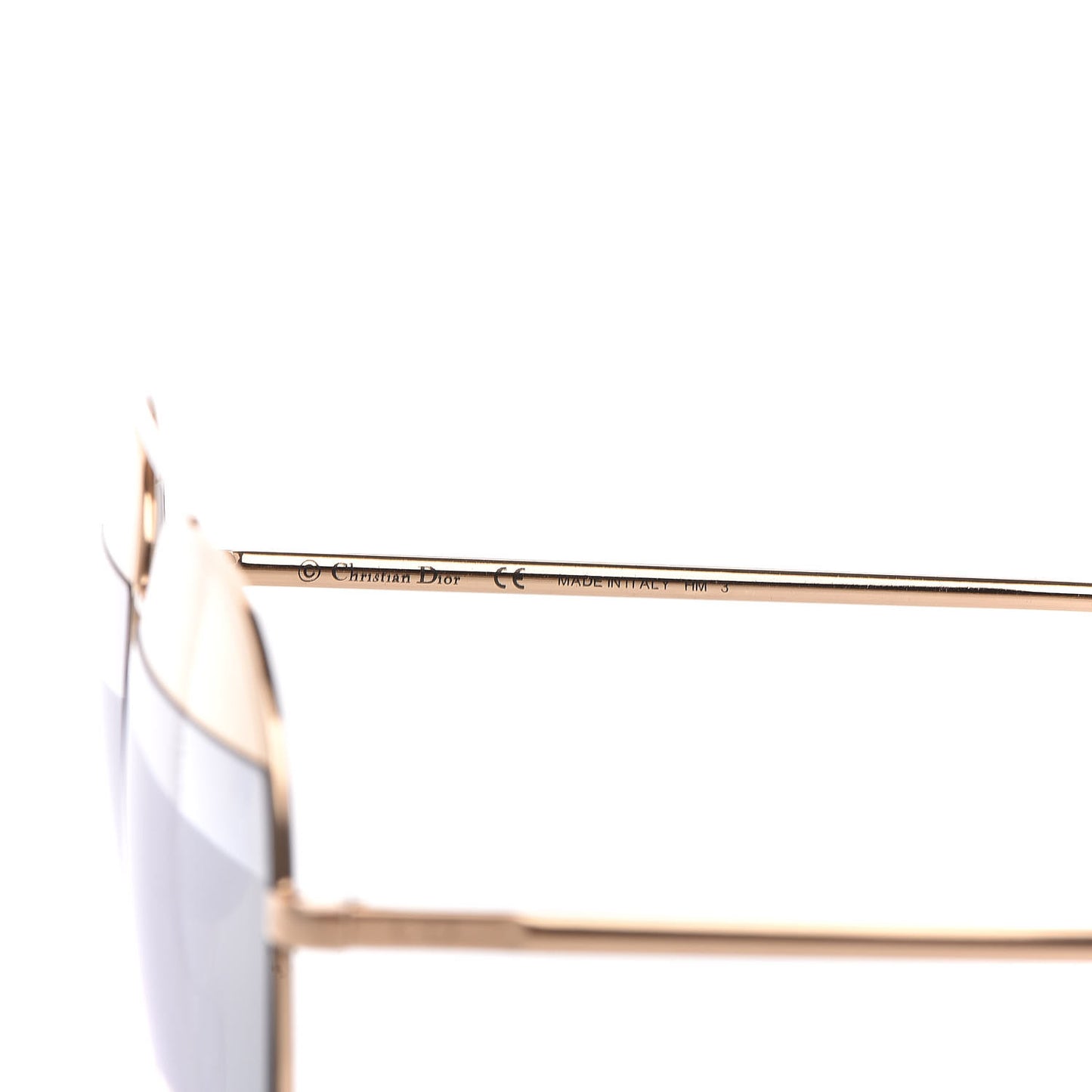 Split 1 Aviator Sunglasses Gold