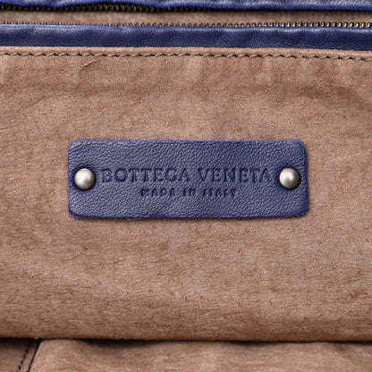Bottega Veneta Nappa Intrecciato Medium Convertible Tote Baltic Blue 7 of 12