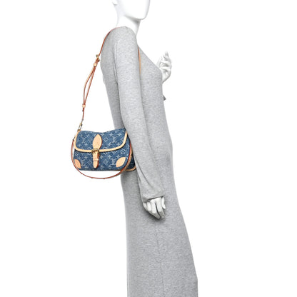 Louis Vuitton Monogram Denim Diane Blue 2 of 10