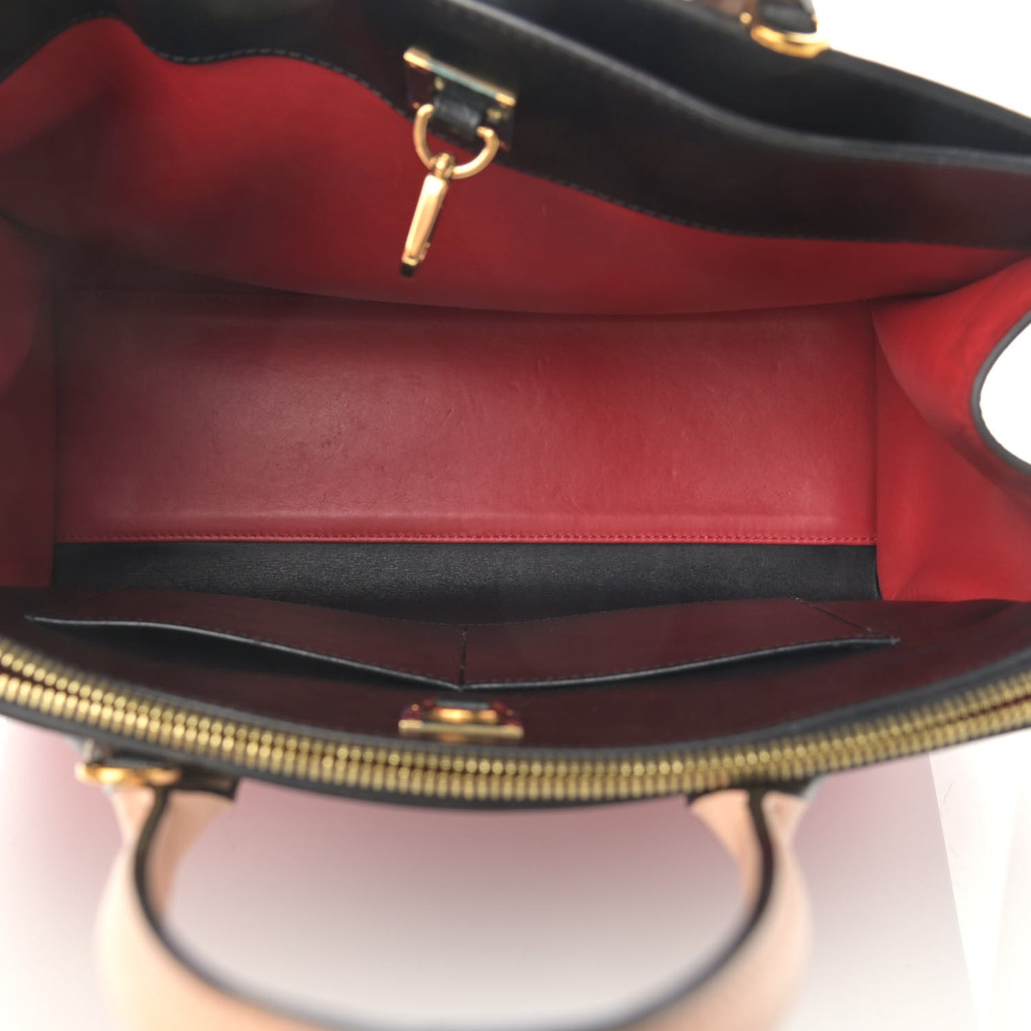 Calfskin City Steamer MM Rouge Black