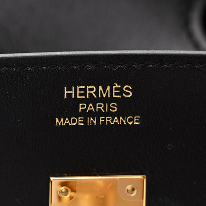 Hermes Box Birkin Sellier 25 Black 6 of 11