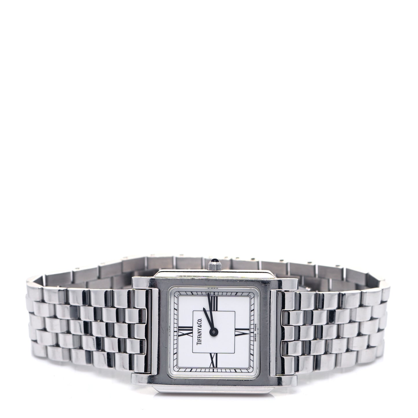 Stainless Steel 28mm Classic Square Quartz Watch