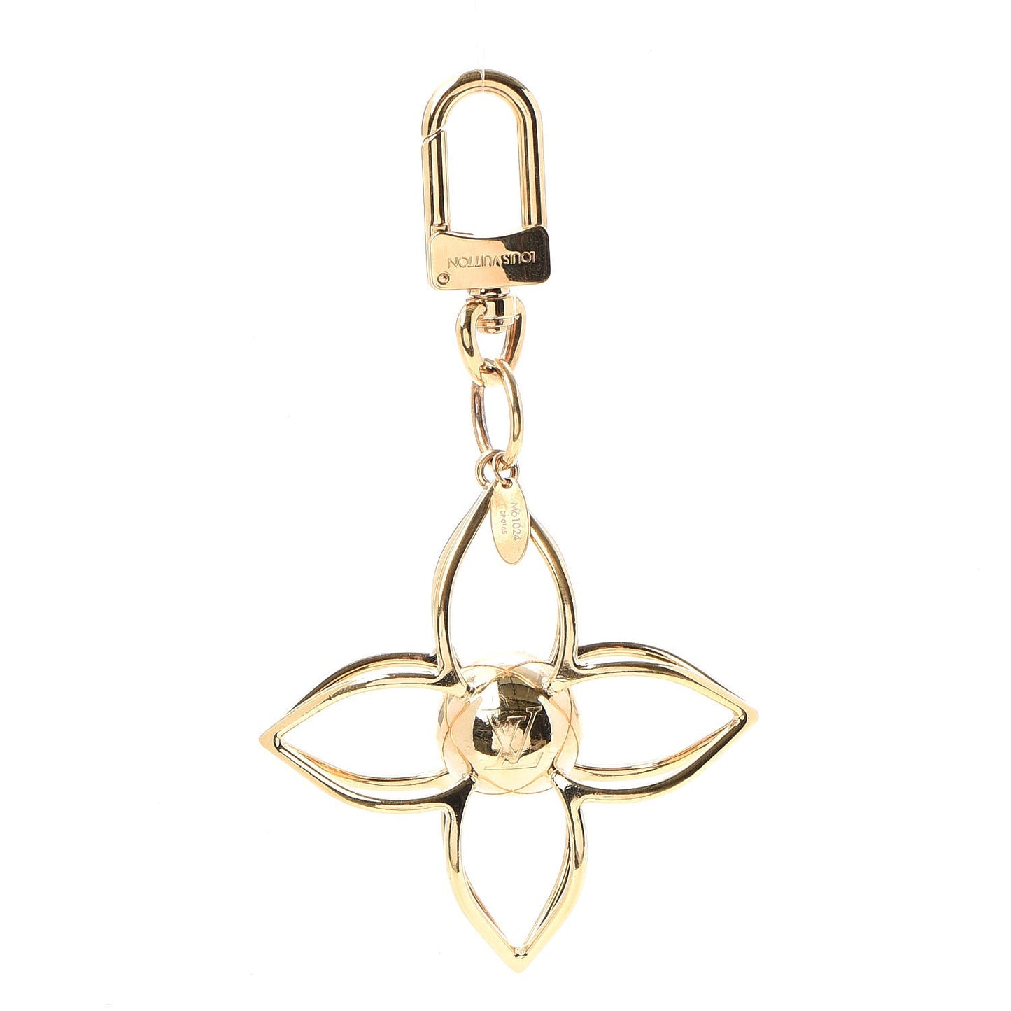 Sphere Bag Charm Gold