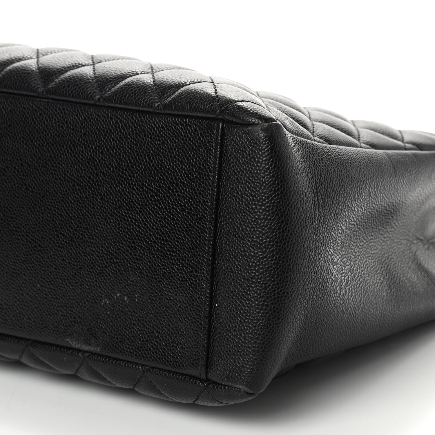 Chanel Caviar Quilted Grand Shopping Tote GST Black 6 of 9