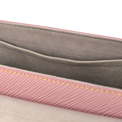 Louis Vuitton Epi Twist Shoulder Bag MM Rose Ballerine 11 of 13