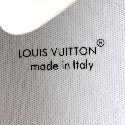 Louis Vuitton Calfskin Monogram Mens LV Trainer Sneakers 7.5 White 9 of 10