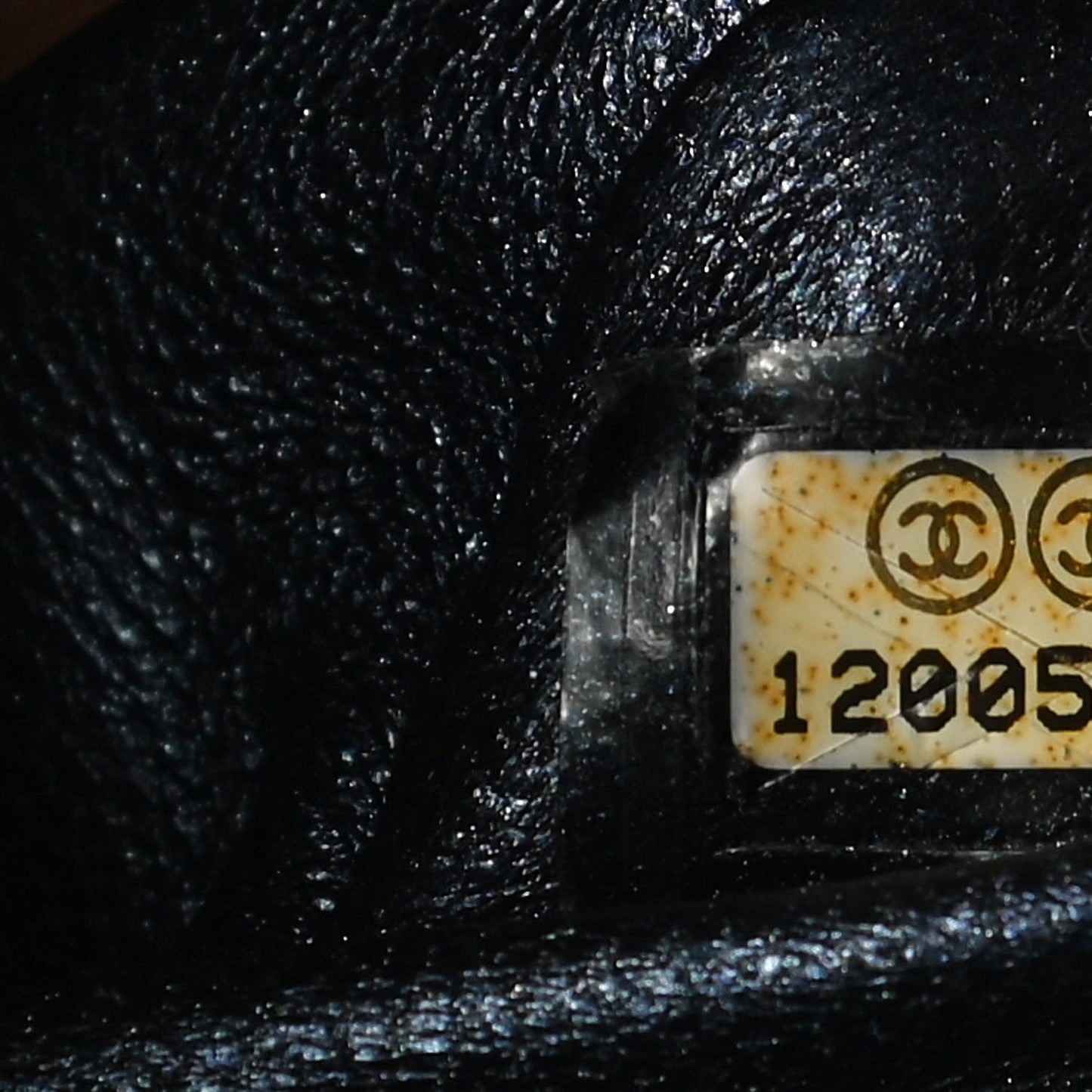 Metallic Aged Calfskin Quilted 2.55 Reissue 227 Flap Blue