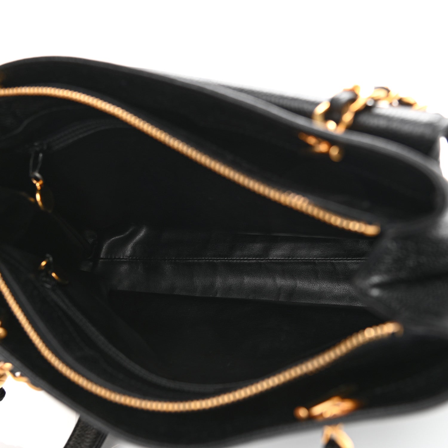 Chanel Caviar CC Shoulder Bag Black 5 of 10