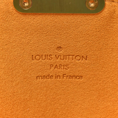 Louis Vuitton Monogram Denim Pochette Plat Clutch Blue 6 of 8