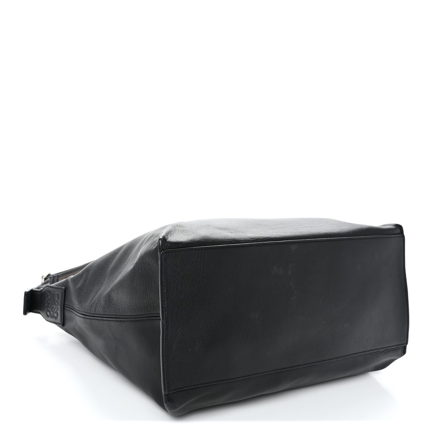Supple Smooth Calfskin Jacquard Medium Cubi Crossbody Bag Black