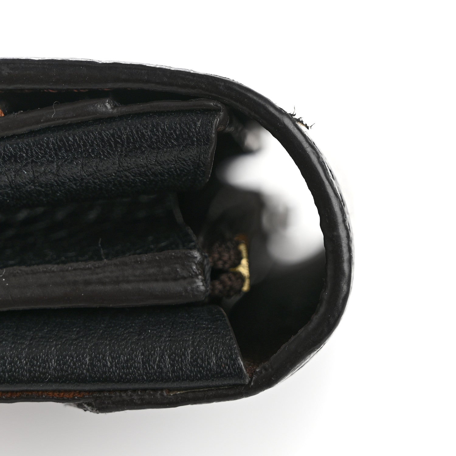 Louis Vuitton Damier Ebene Normandy Wallet Black 13 of 13