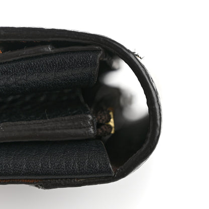 Louis Vuitton Damier Ebene Normandy Wallet Black 13 of 13