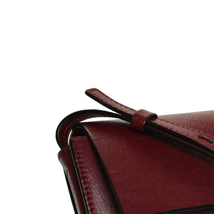 Chloe Goatskin Small Faye Shoulder Bag Sienna Red 13 of 14