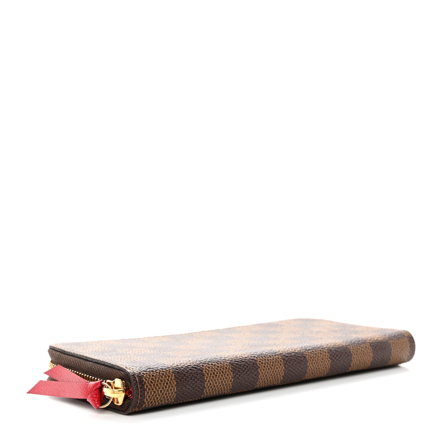 Louis Vuitton Damier Ebene Clemence Wallet Cherry 4 of 9