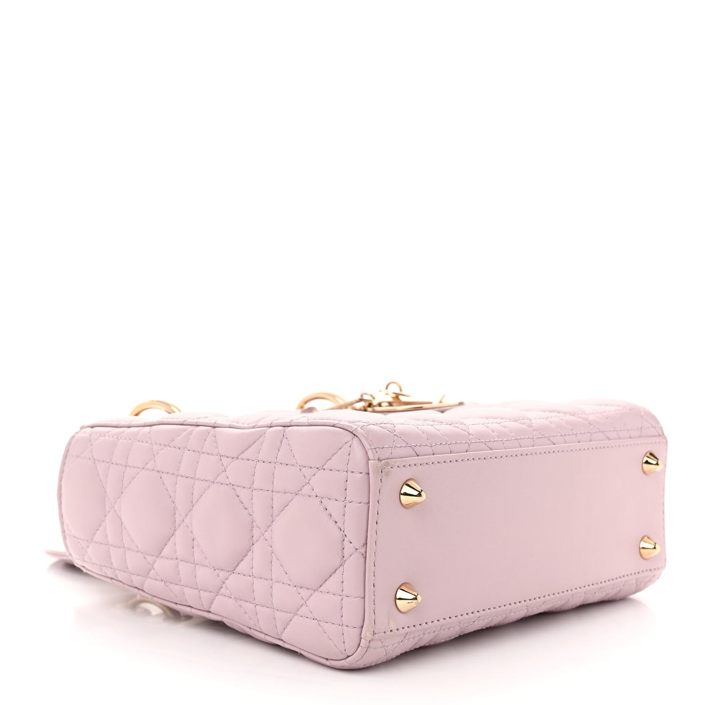 Lambskin Cannage Small My ABCDior Lady Dior Light Pink