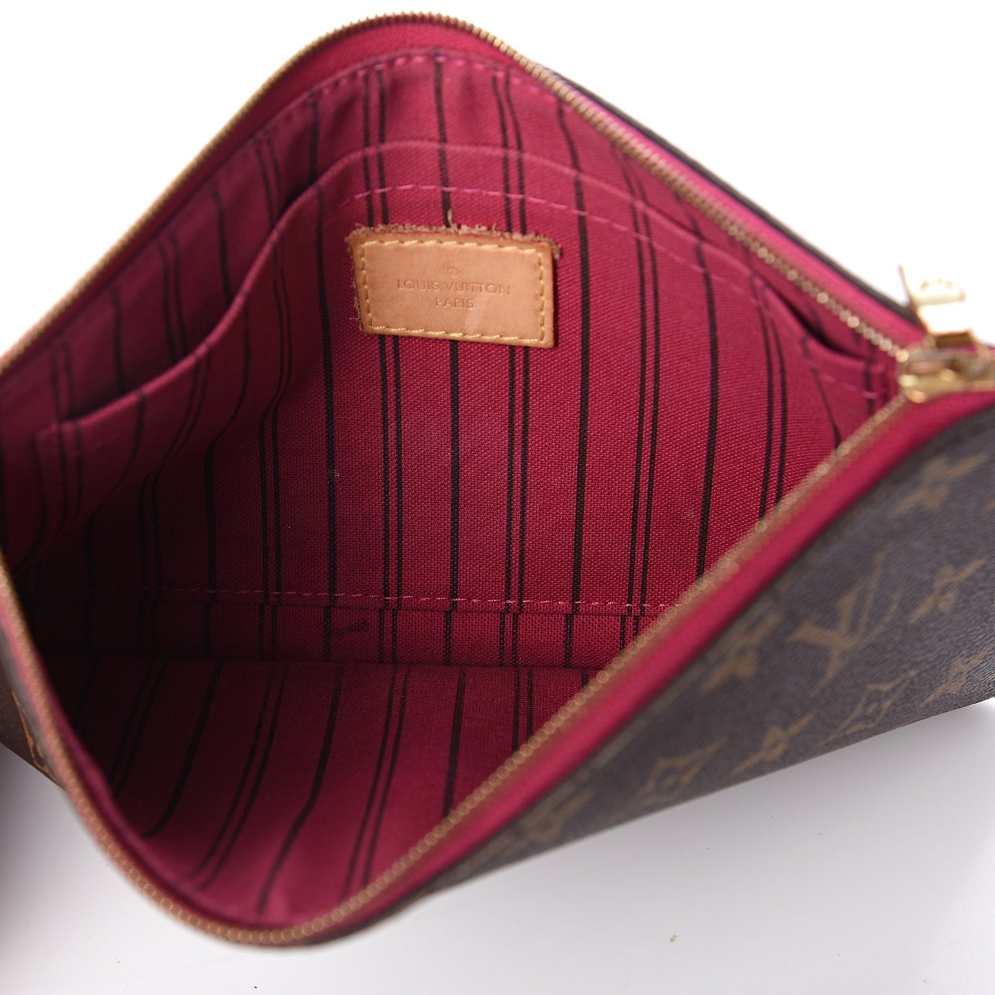 Monogram Neverfull MM GM Pochette Pivoine