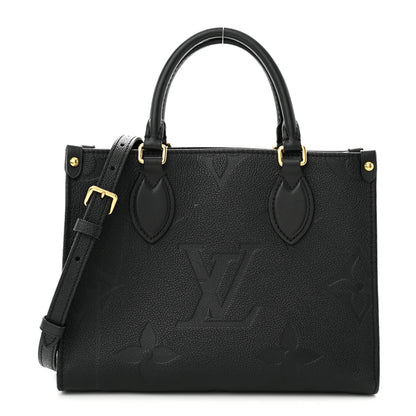 Louis Vuitton Empreinte Monogram Giant Onthego PM Black 1 of 9