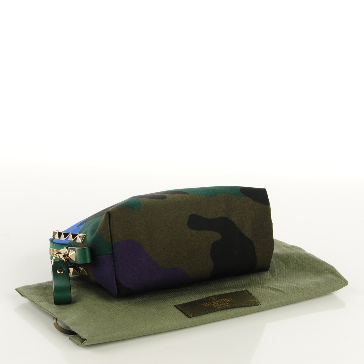 Valentino Garavani Nylon Camouflage Rockstud Cosmetic Pouch Multicolor 4 of 8