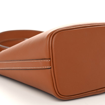 Louis Vuitton Calfskin Lock and Walk Bucket Cognac 9 of 10