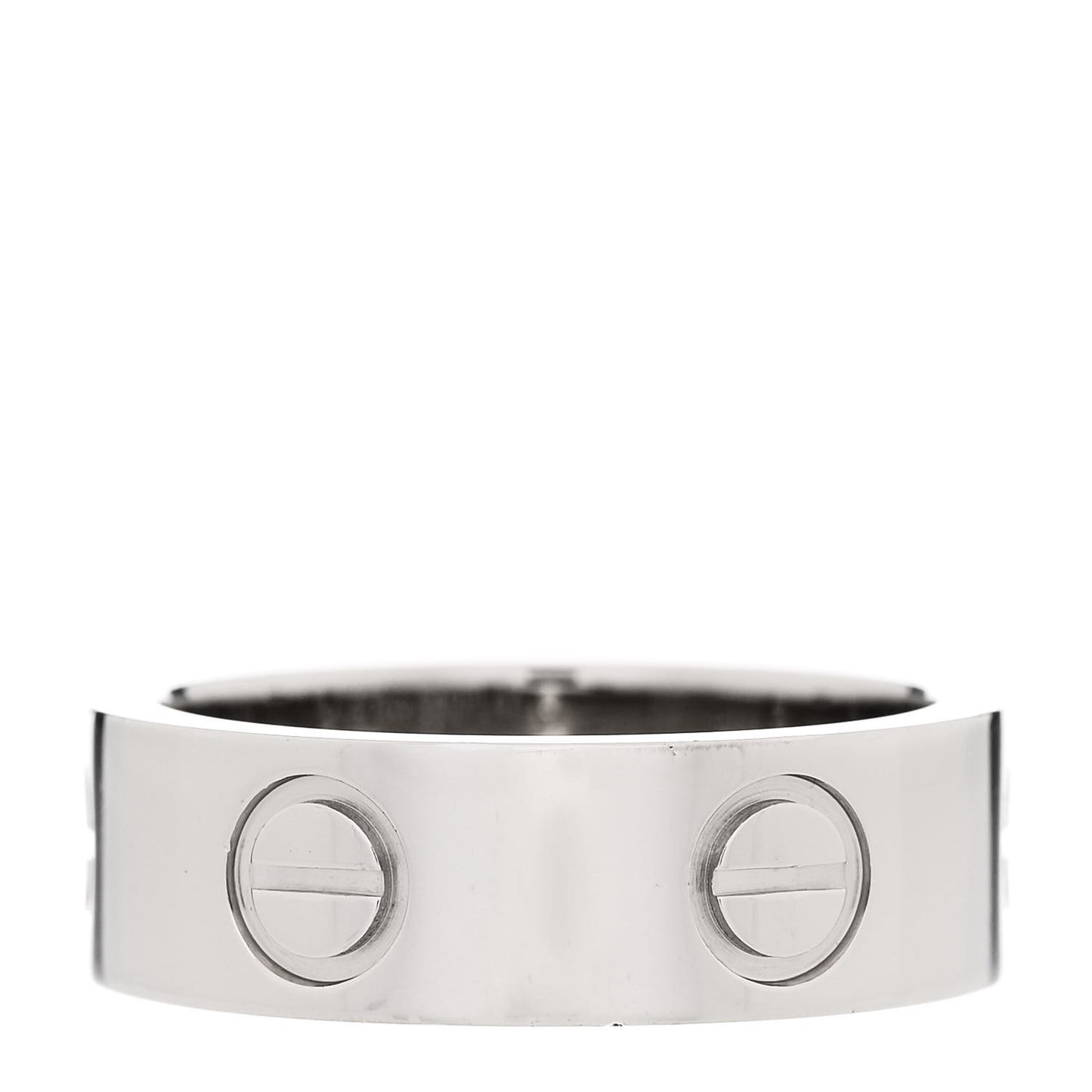 Platinum 5.5mm LOVE Ring 47 4
