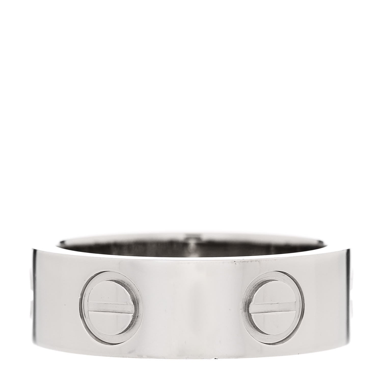 Cartier Platinum 5.5mm LOVE Ring 47 4 3 of 4