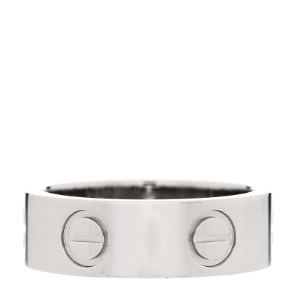 Cartier Platinum 5.5mm LOVE Ring 47 4 3 of 4