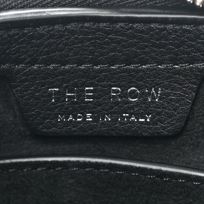 The Row Grained Calfskin Small Everyday Shoulder Bag Black 6 of 9